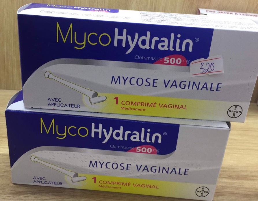 MycoHydralin 500mg 1 comprimé vaginal